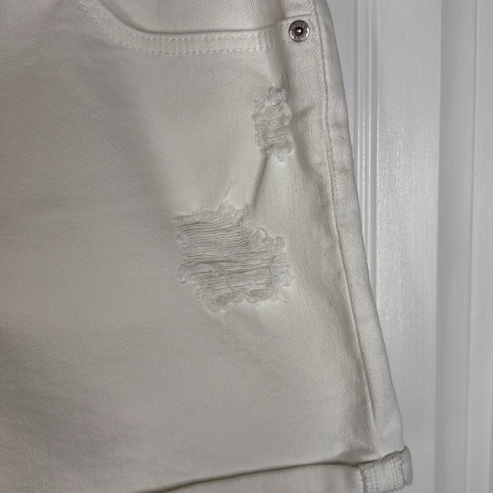 Levi's Mid Rise Mid Length Denim Shorts Women's Size 31 - Picture 5 of 13